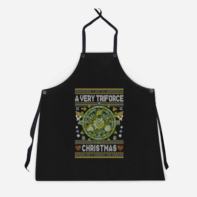 A Very Hyrule Christmas-Unisex-Kitchen-Apron-Arinesart