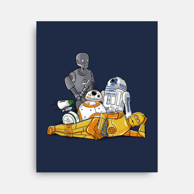 The Droids Club-None-Stretched-Canvas-anarist