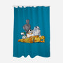 The Droids Club-None-Polyester-Shower Curtain-anarist