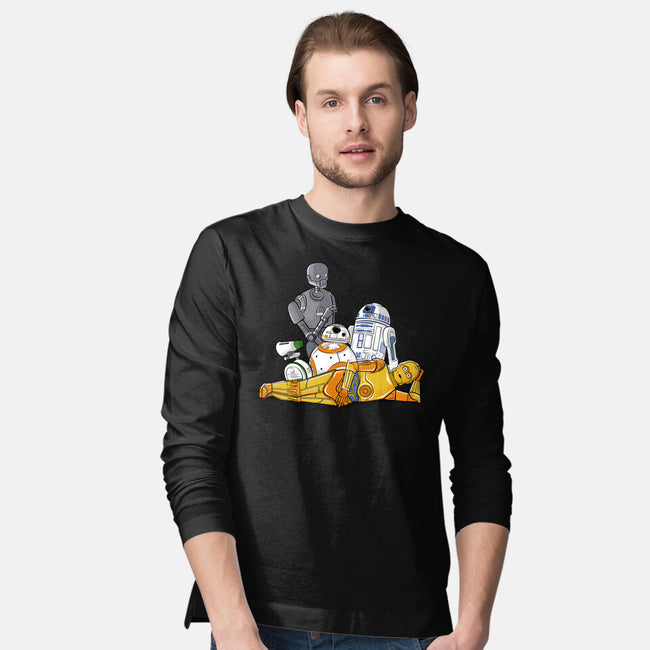 The Droids Club-Mens-Long Sleeved-Tee-anarist