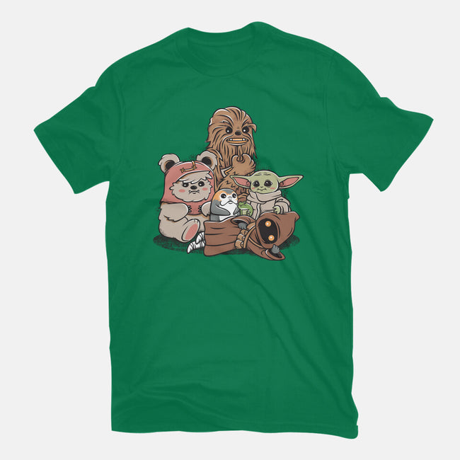 The Cutest Club In The Galaxy-Mens-Basic-Tee-anarist