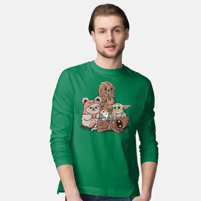 The Cutest Club In The Galaxy-Mens-Long Sleeved-Tee-anarist