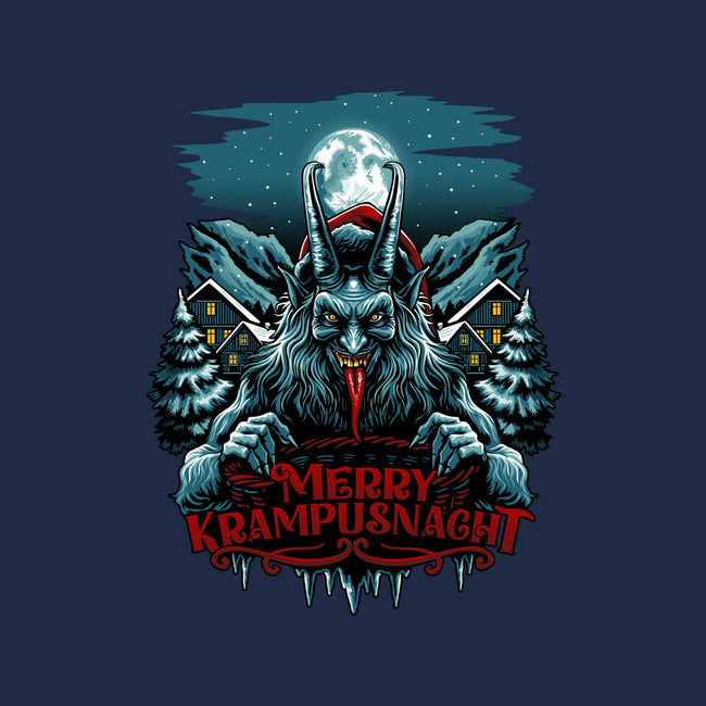 Merry Krampusnacht-Unisex-Basic-Tee-daobiwan