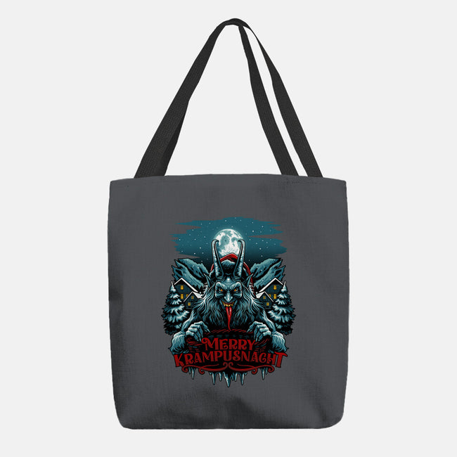 Merry Krampusnacht-None-Basic Tote-Bag-daobiwan