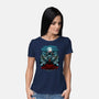 Merry Krampusnacht-Womens-Basic-Tee-daobiwan