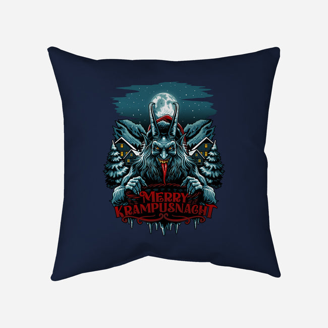 Merry Krampusnacht-None-Removable Cover w Insert-Throw Pillow-daobiwan