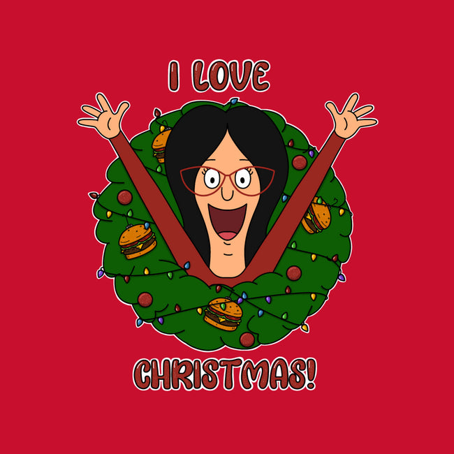 I Love Christmas-Unisex-Kitchen-Apron-Alexhefe