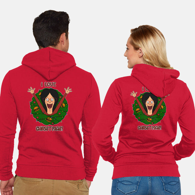 I Love Christmas-Unisex-Zip-Up-Sweatshirt-Alexhefe