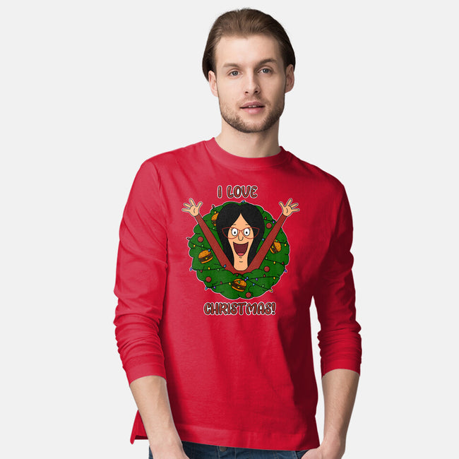 I Love Christmas-Mens-Long Sleeved-Tee-Alexhefe