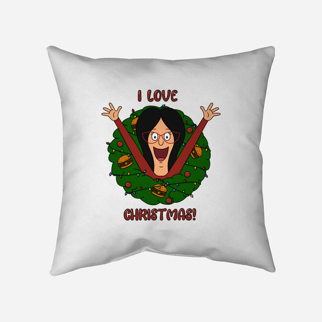 I Love Christmas-None-Removable Cover w Insert-Throw Pillow-Alexhefe