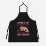 Yippee Ki Yay TV Dinner-Unisex-Kitchen-Apron-rocketman_art