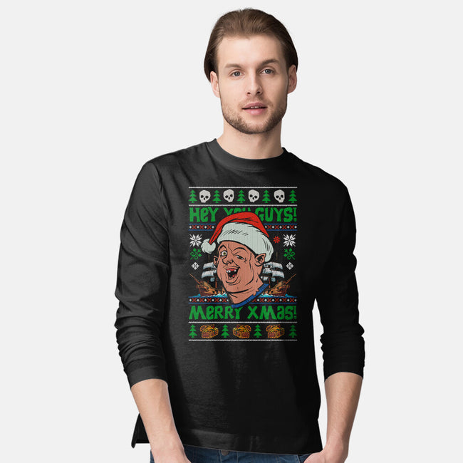 A Very Goon Docks Christmas-Mens-Long Sleeved-Tee-Arinesart