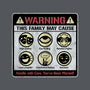 Family Warning-None-Removable Cover w Insert-Throw Pillow-NMdesign