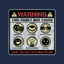 Family Warning-Womens-Basic-Tee-NMdesign