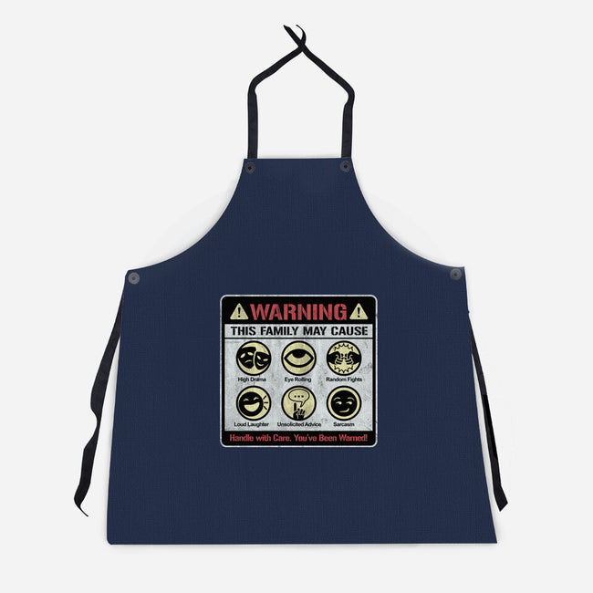 Family Warning-Unisex-Kitchen-Apron-NMdesign