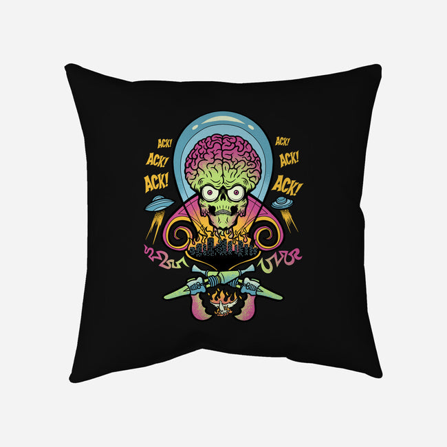 Martian Mayhem-None-Removable Cover w Insert-Throw Pillow-sachpica