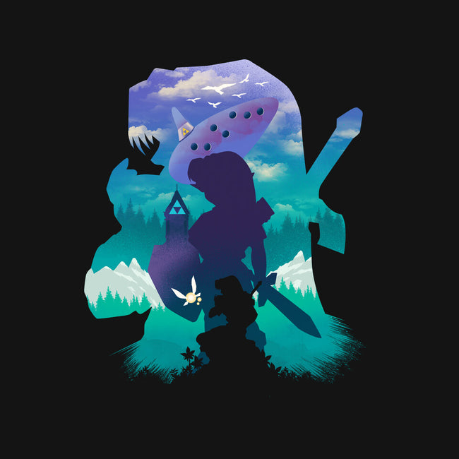 Ocarina Landscape-Baby-Basic-Tee-dandingeroz