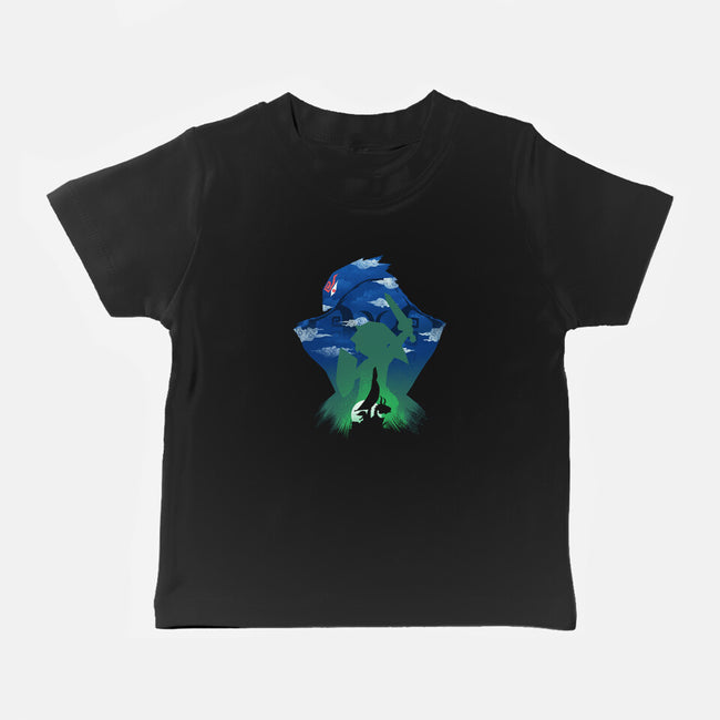 Windwaker Landscape-Baby-Basic-Tee-dandingeroz