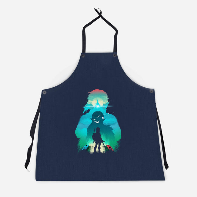 Hero Landscape-Unisex-Kitchen-Apron-dandingeroz