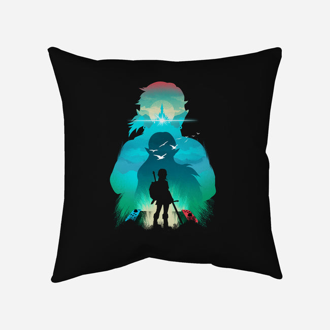 Hero Landscape-None-Removable Cover w Insert-Throw Pillow-dandingeroz