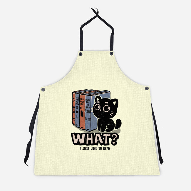 What I Just Love To Read-Unisex-Kitchen-Apron-koalastudio