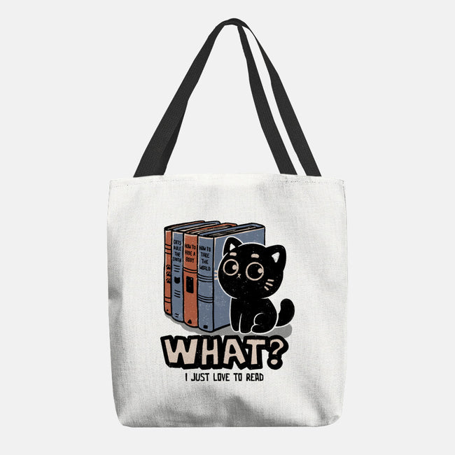 What I Just Love To Read-None-Basic Tote-Bag-koalastudio