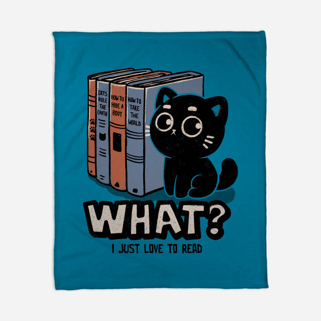 What I Just Love To Read-None-Fleece-Blanket-koalastudio