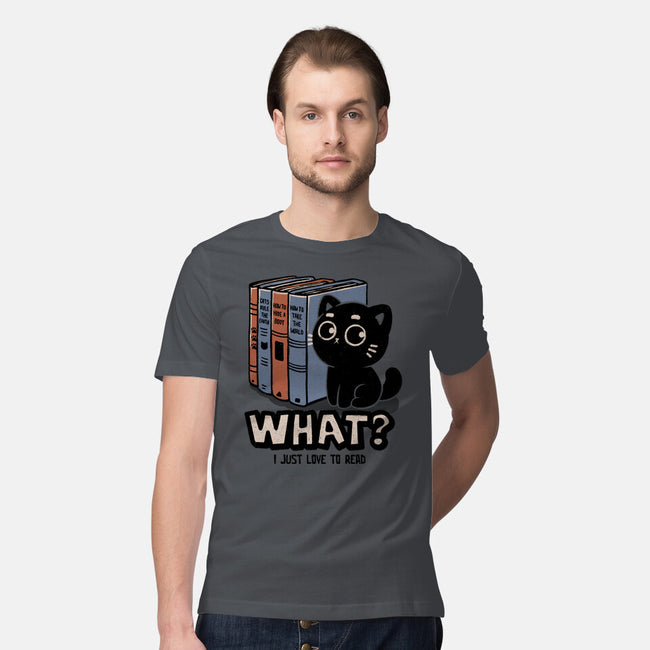 What I Just Love To Read-Mens-Premium-Tee-koalastudio