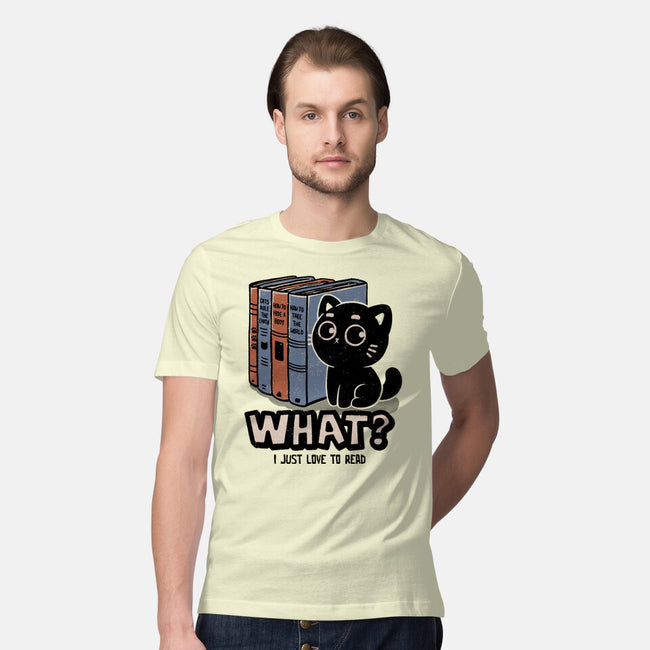 What I Just Love To Read-Mens-Premium-Tee-koalastudio