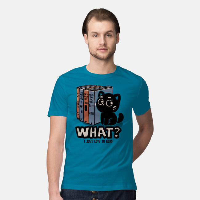 What I Just Love To Read-Mens-Premium-Tee-koalastudio