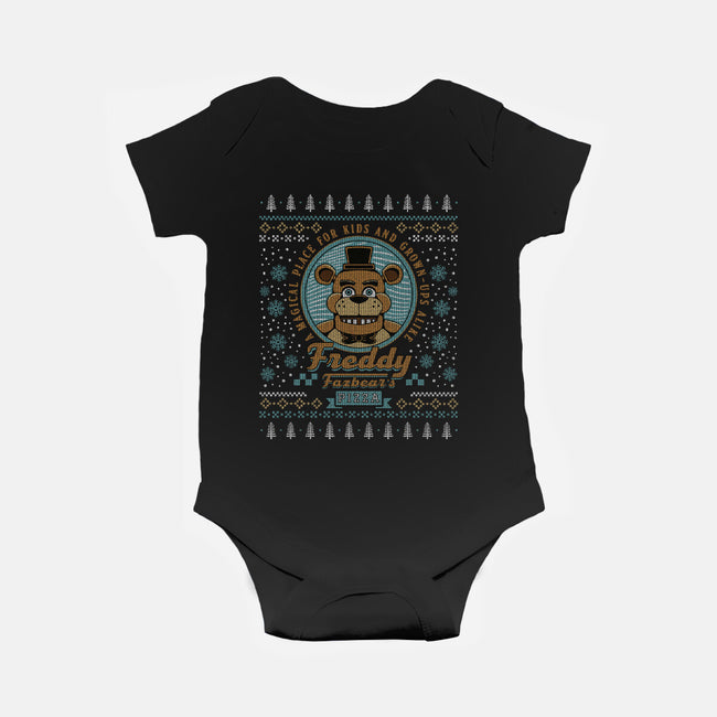 A Magical Place Ugly Sweater-Baby-Basic-Onesie-LAGELANTEE