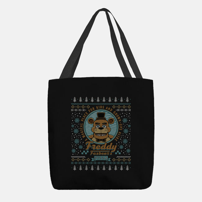 A Magical Place Ugly Sweater-None-Basic Tote-Bag-LAGELANTEE