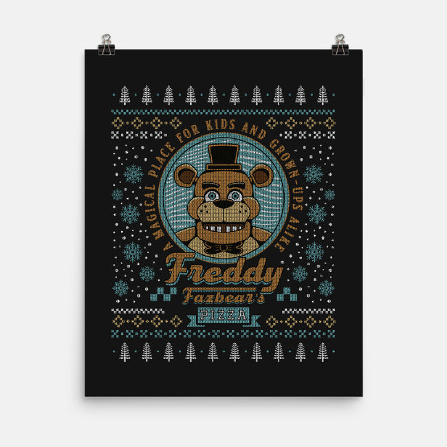 A Magical Place Ugly Sweater-None-Matte-Poster-LAGELANTEE