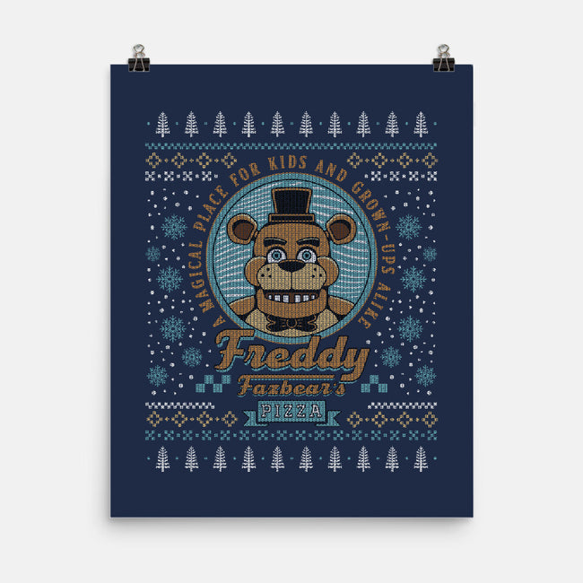 A Magical Place Ugly Sweater-None-Matte-Poster-LAGELANTEE