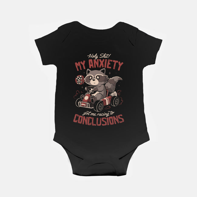 Racing To Conclusions-Baby-Basic-Onesie-eduely