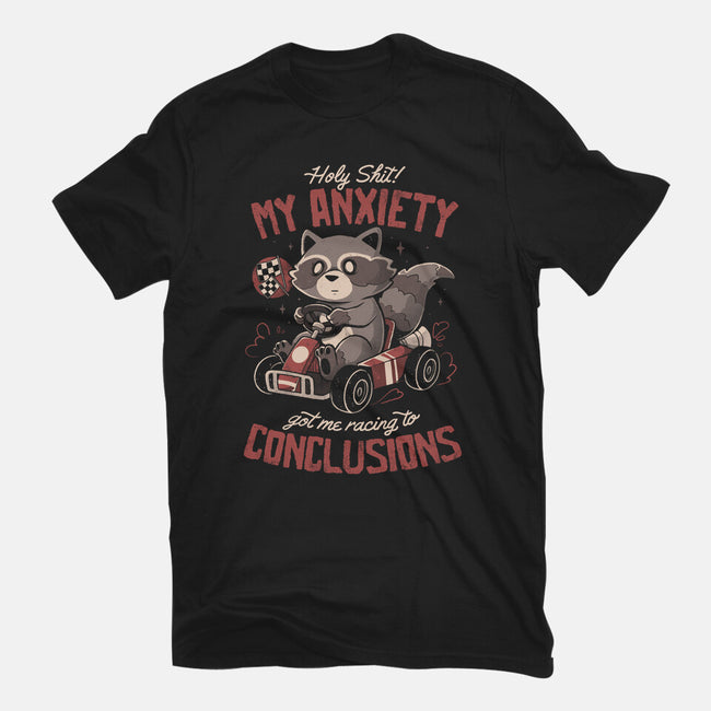 Racing To Conclusions-Womens-Fitted-Tee-eduely