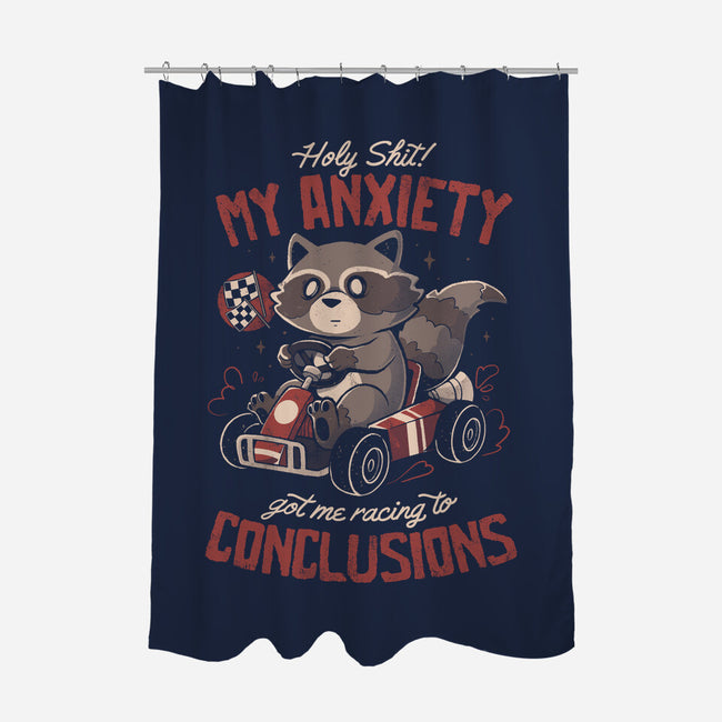 Racing To Conclusions-None-Polyester-Shower Curtain-eduely