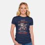 Racing To Conclusions-Womens-Fitted-Tee-eduely