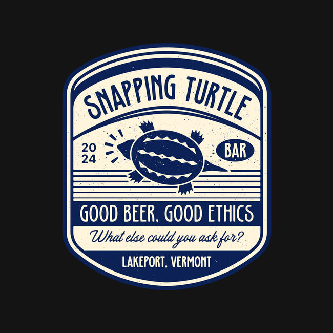 Snapping Turtle Emblem-Womens-Basic-Tee-LAGELANTEE