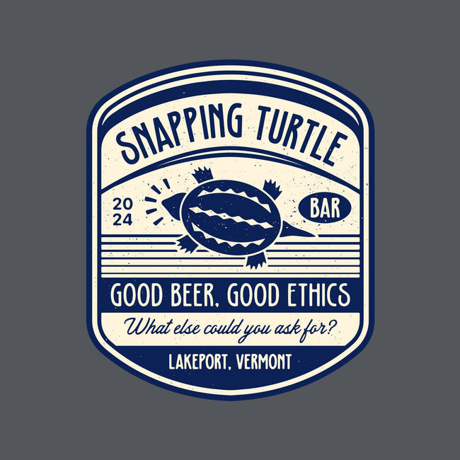 Snapping Turtle Emblem-Mens-Premium-Tee-LAGELANTEE