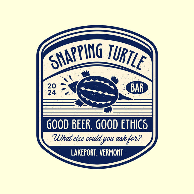 Snapping Turtle Emblem-None-Stretched-Canvas-LAGELANTEE