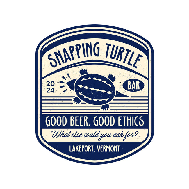 Snapping Turtle Emblem-Mens-Basic-Tee-LAGELANTEE