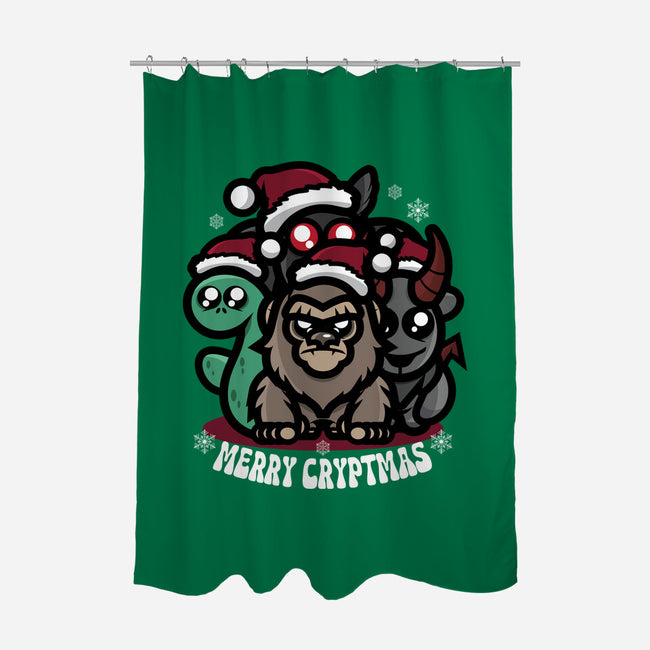 Merry Cryptmas-None-Polyester-Shower Curtain-jrberger