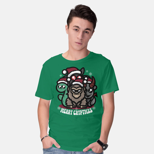 Merry Cryptmas-Mens-Basic-Tee-jrberger