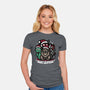 Merry Cryptmas-Womens-Fitted-Tee-jrberger