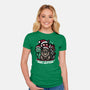 Merry Cryptmas-Womens-Fitted-Tee-jrberger