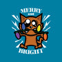 Merry And Bright Cat-Mens-Heavyweight-Tee-jrberger