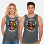 Merry And Bright Cat-Unisex-Basic-Tank-jrberger