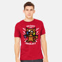 Merry And Bright Cat-Mens-Heavyweight-Tee-jrberger