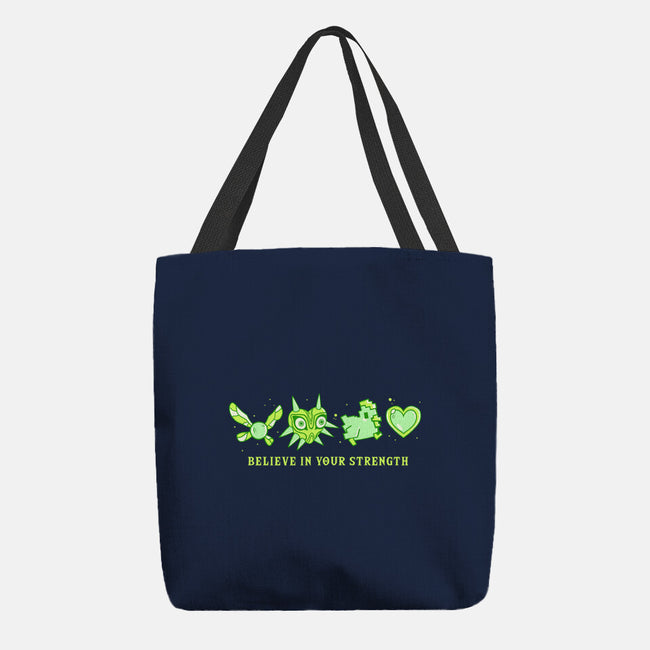 Believe In Your Strength-None-Basic Tote-Bag-yumie